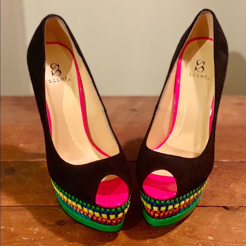 Multi Colored Stilettos